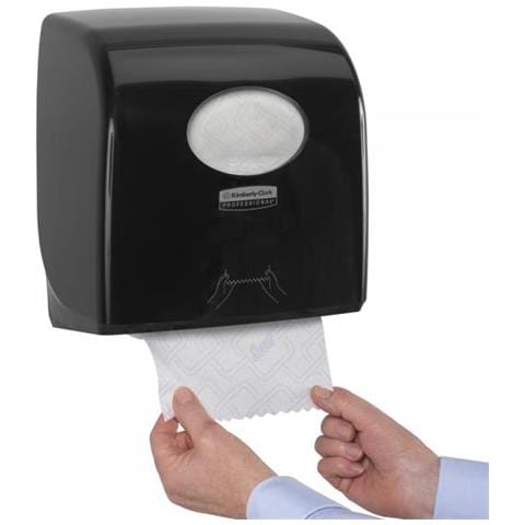 Aquarius 7956 Dispenser Di Asciugamani Di Carta Distributore Di Asciugamani Di Carta In Rotolo Nero - Foto 2