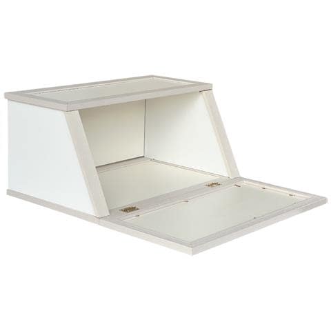 Cassetto Contenitore Bianco Panna In Legno Portapane - Foto 3