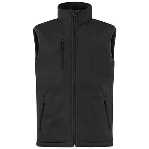 Padded Softshell Vest Nero L - Foto 1