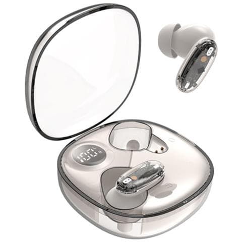 Auricolari Tws Bluetooth 5.3 Compatibili Con Siri Modello Venezia, Beige - Foto 1