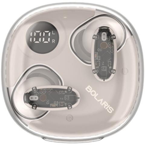 Auricolari Tws Bluetooth 5.3 Compatibili Con Siri Modello Venezia, Beige - Foto 2