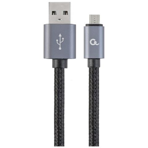 CCB-MUSB2B-AMBM-6 cavo USB USB 2.0 1,8 m USB A Micro-USB B Nero - Foto 1