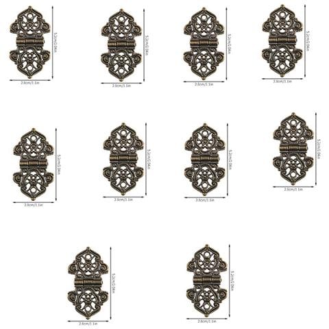 Cerniere In Bronzo Antico Per Scatole Di Legno - Confezione Da 10 - Foto 1