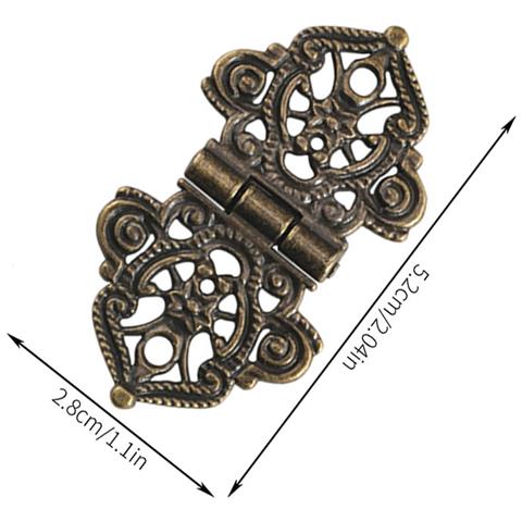 Cerniere In Bronzo Antico Per Scatole Di Legno - Confezione Da 10 - Foto 4