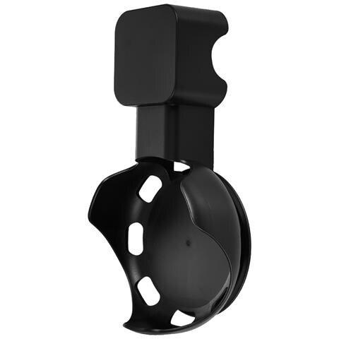 Porta Spina Per Amazon Echo Dot (gen 3) Con Cavo E Caricatore Nascosto 18x4x10 Cm. Colore Nero - Foto 4