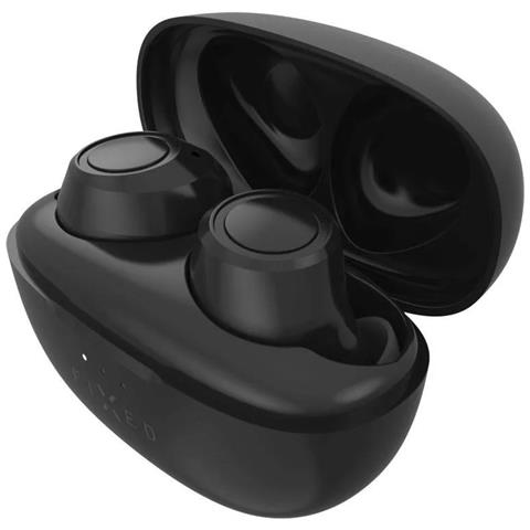 Auricolare Bluetooth Fixed True Wireless, Bluetooth V5.3, Touch Control - Black - Foto 4