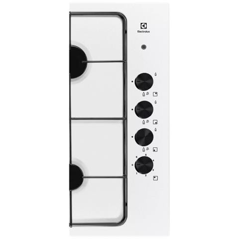 Piano Cottura Misto Da 55 Cm Con 4 Fuochi, Bianco - Egl62821ow - Foto 2