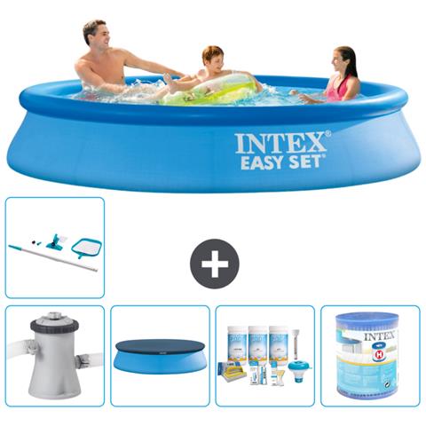 Piscina Fuori Terra - In Giro - 305x61 Cm - Blu - Include Accessori Coordinati A837 - Foto 1