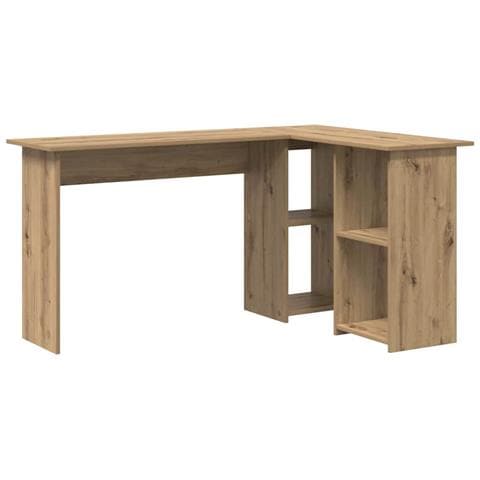 Scrivania in rovere artigianale Rovere artigianale Truciolare Media - Foto 1