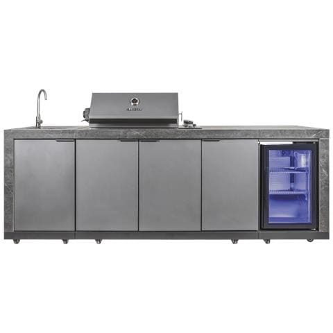 Cucina Da Esterno ® King, Barbecue A Gas Con Frigorifero E Lavello - Foto 1