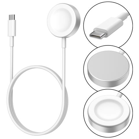 Caricatore Magnetico Usb C Compatibile Con Huawei Watch Serie Gt E Altri - Foto 6