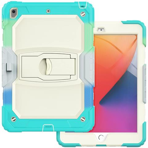 Custodia Per Ipad 9/8/7 10.2"" Con Supporto E Tracolla Verde - Foto 1