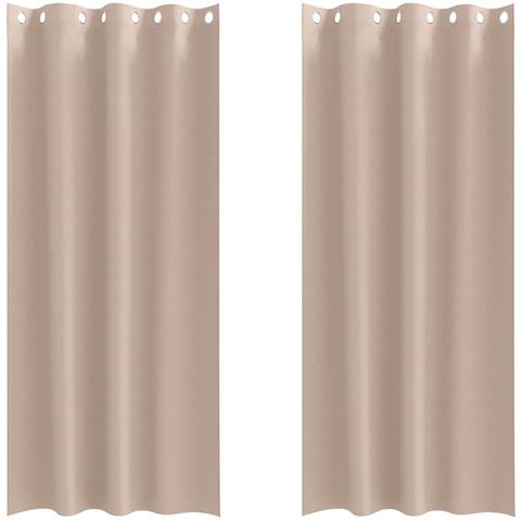 Tende con tende 2 pcs Talpa Poliestere - Foto 1