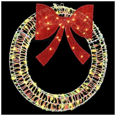 Ghirlanda con 60 LED Bianco caldo 75 cm PET - Foto 2