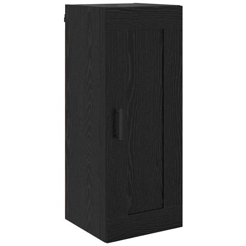 Pensile Rovere Nero 34,5 x 34 x 90 cm Legno multistrato - Foto 1