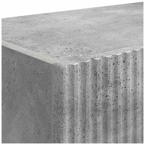 Mobile TV da parete Calcestruzzo 60 x 31 x 29.5 cm - Foto 9