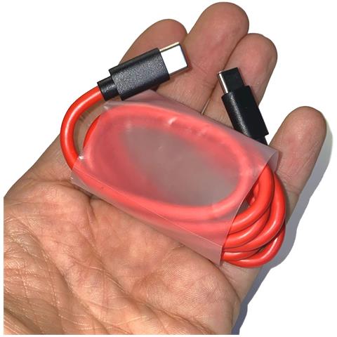 Cavo Ricarica Originale Turbo Charge Type-c 3a 30w Red Bulk Per Smartphone Tablet - Foto 2