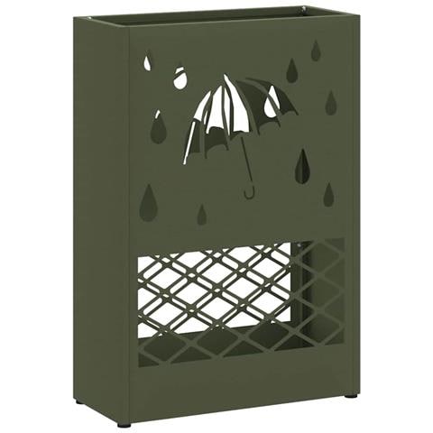 Supporto per Ombrellone Oliver verde 28 x 12 x 41 cm Acciaio - Foto 1