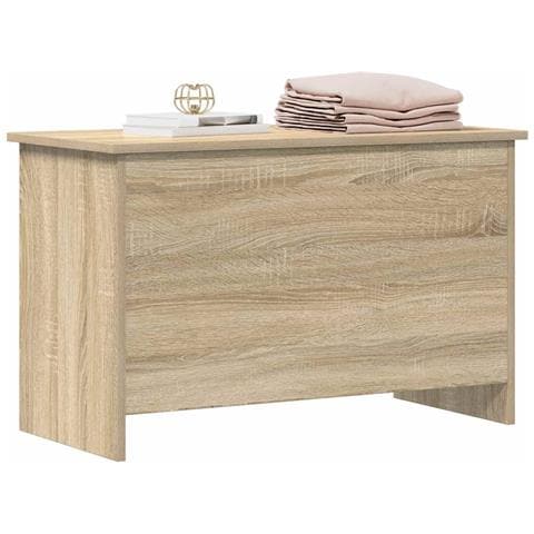 Cassa di stoccaggio Rovere Sonoma 80 x 40 x 50 cm - Foto 2