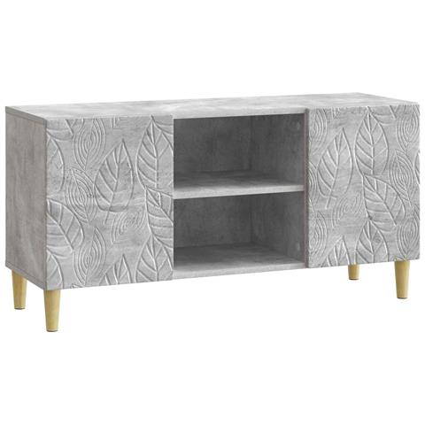 Mobile TV 102 x 34,5 x 50 cm Grigio Cemento - Foto 1