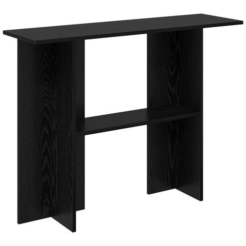 Tavolo consolle Rovere Nero 100 x 30 x 75 cm - Foto 1