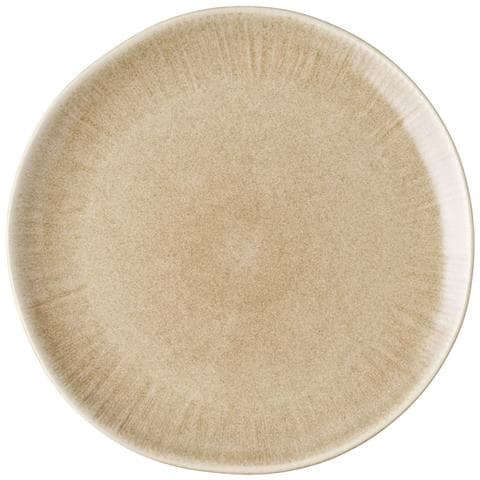 Piatto Piano Collezione Viola In Gres ø27 cm — Set di 4 Beige - Foto 1