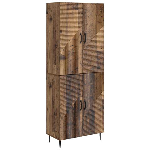 Set di armadi 2 pcs 66 x 34,5 x 89,5 cm Legno ingegnerizzato - Foto 1