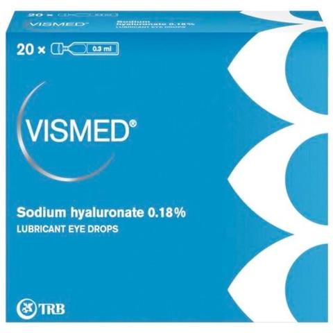 Collirio Lubrificante Vismed con Acido Ialuronico 0,18% 20 Fialette da 0,3 ml - Foto 2