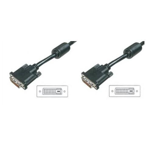 Cavo Dvi Per Monitor - Dvi-D 24+1 Maschio / Maschio Dual Link Mt. 5 - Foto 1
