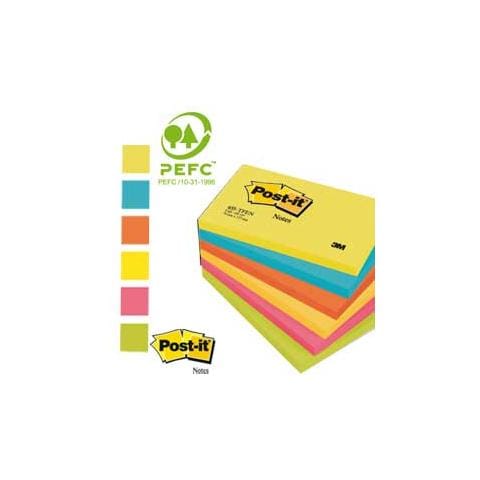 confezione da 6 pezzi - blocco 100foglietti ® 76x127mm 655-tfen energy 72gr assortito - Foto 1