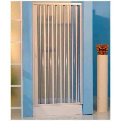 Porta a soffietto in PVC bianca - Foto 1