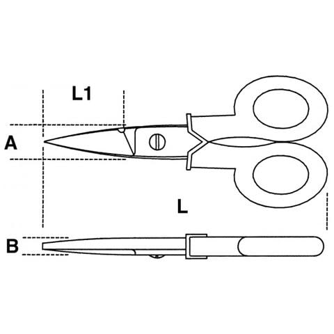 Forbici per Elettricisti 1128BMX Inox - Foto 1