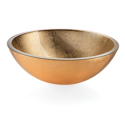 Vasca Vetro Oro Ø 420 con Ghiera Serie Acquaio - Foto 1