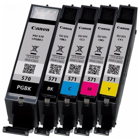 PGI-570 / CLI-571 PGBK / C / M / Y / BK BLISTER WITHOUT SECURITY / MULTI - Foto 1