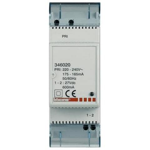 Alimentatore Supplementare 2 Din Per Alimentazione Locale Dei Posti Interni Ed Esterni Predisposti. Corrente Max 600 Ma - Foto 6
