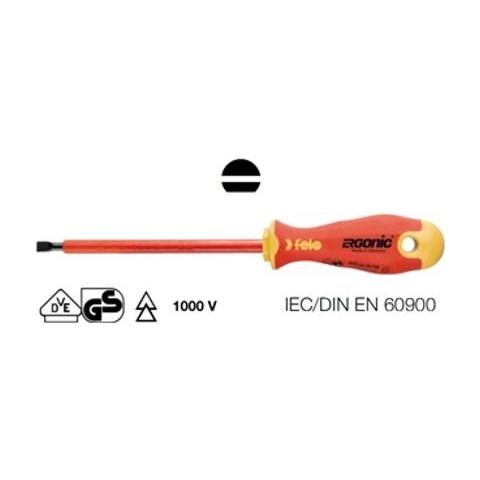 Abc - Cacciavite Piatto Felo Ergonic 6,5x1,2x150mm - Foto 1