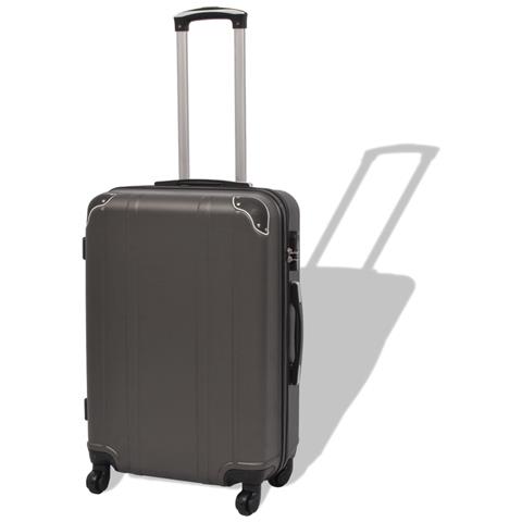 4 Pz. Set Di Trolley Rigidi Antracite - Foto 2