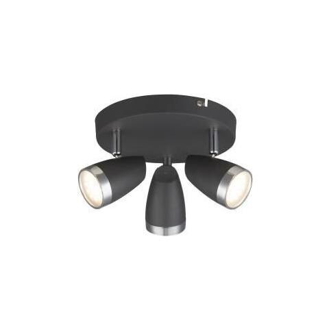 Plafoniera Led 12 Watt Tutto L'anello Di Cromo Lampada Di Illuminazione Eek A Globo 56110-3 - Foto 1