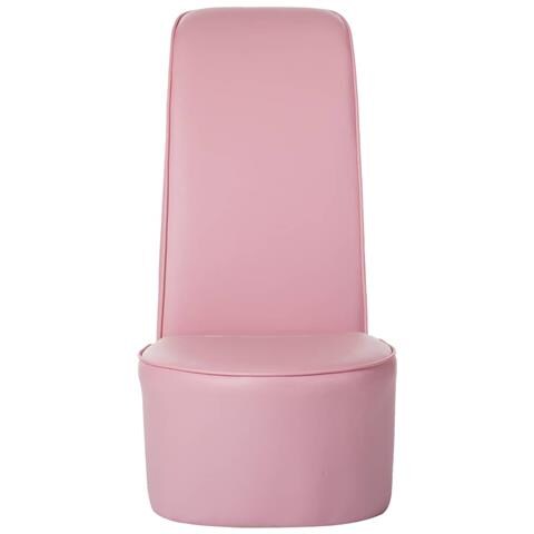 Poltrona A Forma Di Scarpa Con Tacco In Similpelle Rosa - Foto 2