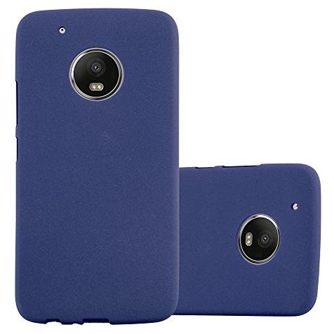 Custodia Compatibile Con Motorola Moto G5 In Frost Blu Scuro - Coperchio Protettivo In Silicone Tpu Flessibile - Foto 1