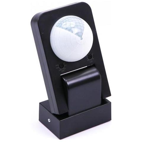 V-tac Vt-8083 Sensore Di Movimento A Infrarossi Ir + Crepuscolare Nero Regolabile Funzione Manual Override Ip65 - Sku 15011 - Foto 1