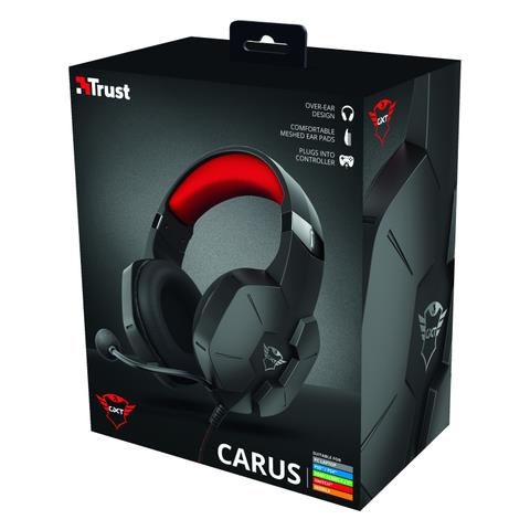 GXT 323 Carus Cuffia Gaming Stereo Padiglione Auricolare Cablato con Microfono Integrato Colore Nero / Rosso - Foto 7