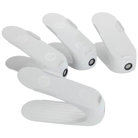 Organizer Per Scarpe Bianco, 4 Pezzi, - Foto 1