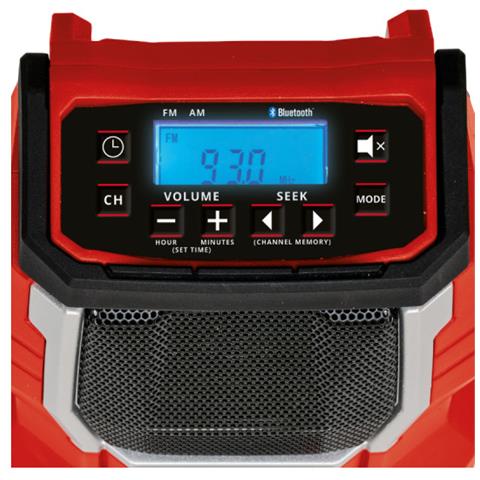 Radio A Batteria 18v Power X-change - Senza Batteria O Caricatore - Tc-ra 18 Li Bt - Solo - Foto 2