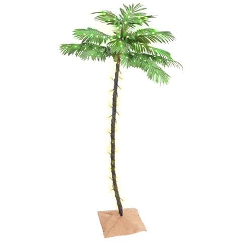 Palma con LED Bianco Caldo 96 LED 180 cm - Foto 1