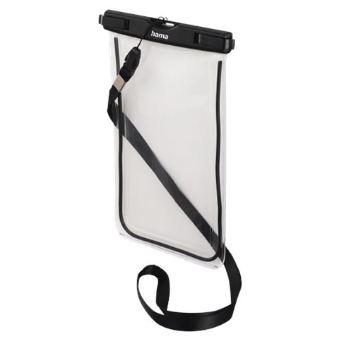 Finest Sports Custodia Per Cellulare 14 Cm (5.5"") Custodia A Sacchetto Nero, Trasparente - Foto 3