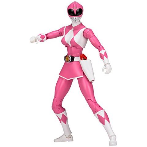 Power Rangers Legacy Mighty Morphin Movie – Action Figure Pink Ranger, 15,7 Cm, Edizione Collezionisti - 5