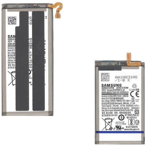 Set Batterie Litio Integrate Originale Eb-bf916+eb-bf917 Bulk Per Galaxy Z Fold 2 F916 - Foto 1