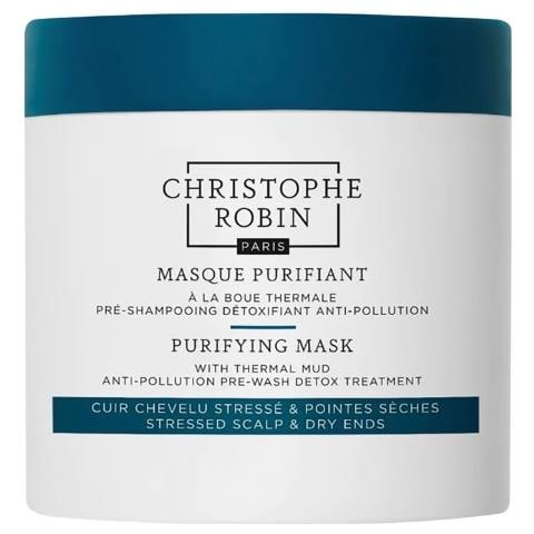 , Purifying, Fango Termale, Maschera Crema Trattamento Capelli, Per Disintossicare, 250 Ml - Foto 2