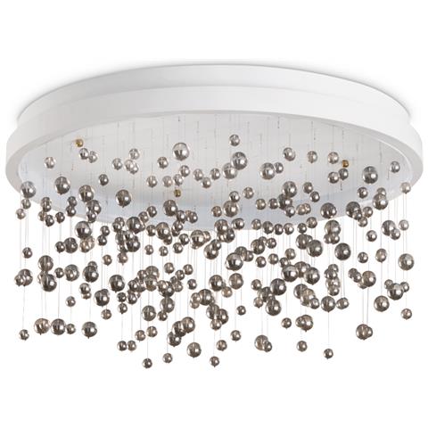 Plafoniera Contemporanea Armony Metallo Bianco Led Integrato 77w 3000k Ip20 - Foto 1